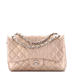 Chanel Jumbo Classic Double Flap Bag Quilted Lambskin